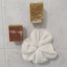 Porte savon aimenté