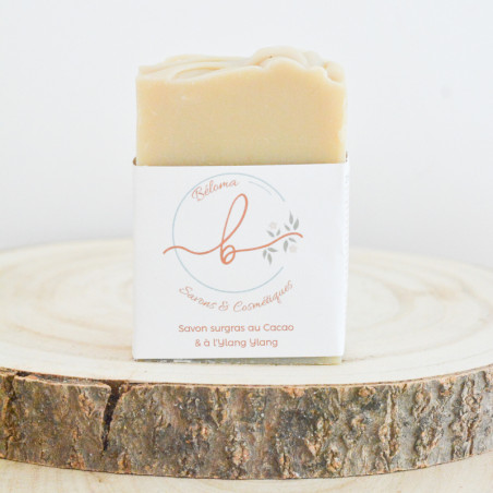 Savon Ylang Cacao - Peau Mature & Senteur Envoûtante -Saponification à froid - Savonnerie Artisanale Béloma