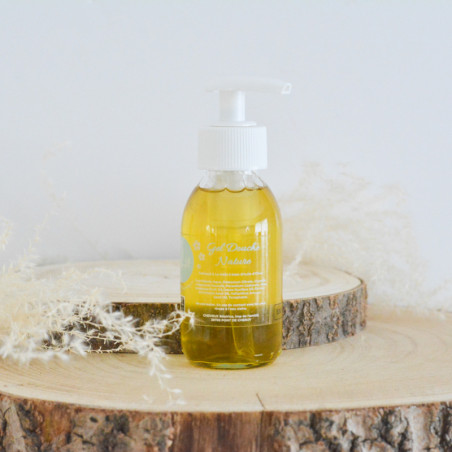 Gel douche artisanal savon liquide à l'huile d'olive sans parfum peau sensible et bébé - Savonnerie Artisanale Béloma