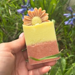 Savon Beurre de Mangue & Géranium Rosat Version Relookée
