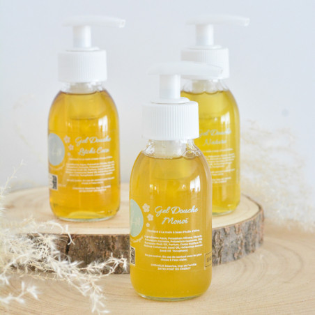 Trio découverte savon liquide à l'huile dolive  très doux pour le peau - 3 parfums - bouteille en verre 100 ml rechargeable