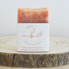 Savon surgras saponifié à froid au beurre de Mangue et parfumé à la rose
