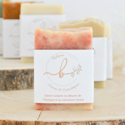 Savon Beurre de Mangue & Géranium Rosat