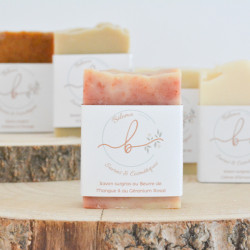 Savon Beurre de Mangue & Géranium Rosat