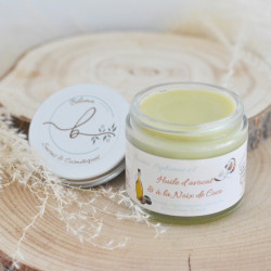 Baume Hydratant intense à l'huile d'avocat et isolat de noix de coco - Réparation intense pied - massage ventre femme enceinte